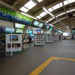 江ノ電沿線フォトコンテスト駅展示の様子