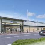 JR京都線 摂津富田～茨木駅間の新駅外観（イメージパース）