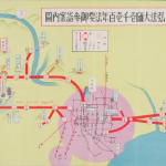 昭和初期の南海・京阪沿線案内図