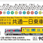 東京メトロ・都営地下鉄共通一日乗車券