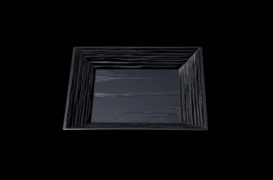 黒四方盆