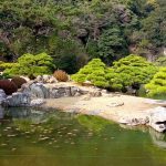 栗林公園　四国　香川