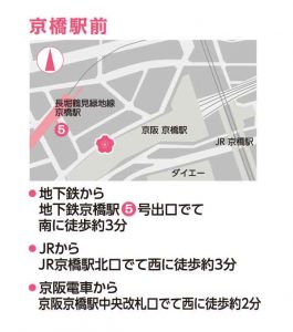 京橋駅 のりば案内