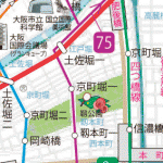 「京町堀一」停留所が正しい名称