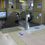 長町南駅エスカレーター