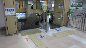 長町南駅エスカレーター