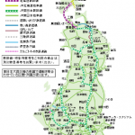 三連休東日本・函館パス　フリーエリア