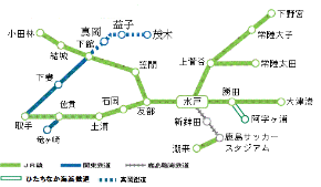 ときわ路パスフリーエリア