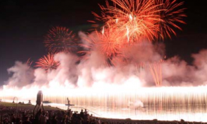 諏訪湖祭湖上花火大会（イメージ）